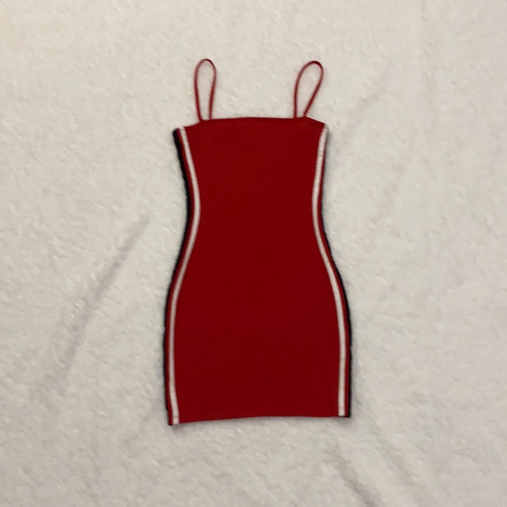 Red tight dress 🖤❤️